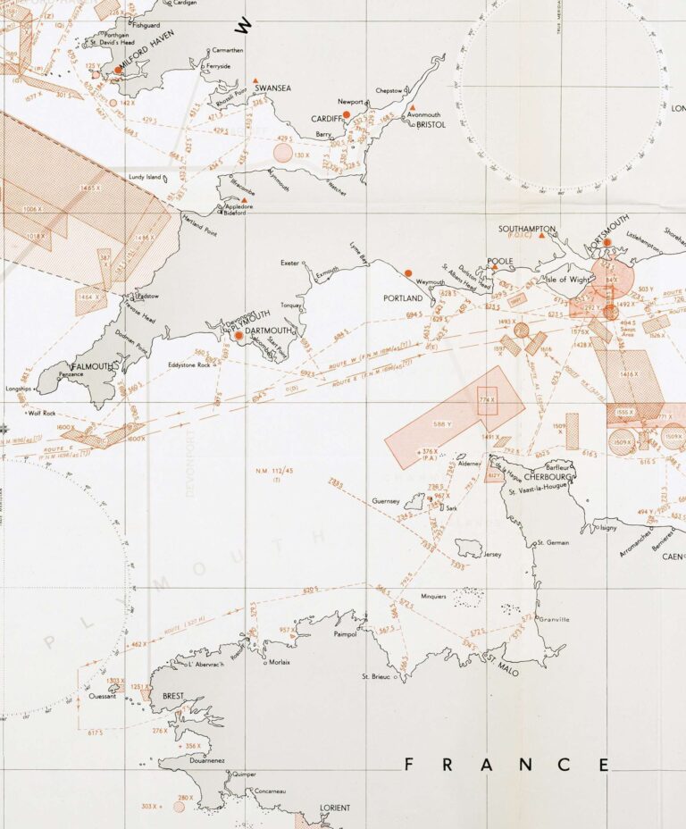 Example of a Marine Minefield Map