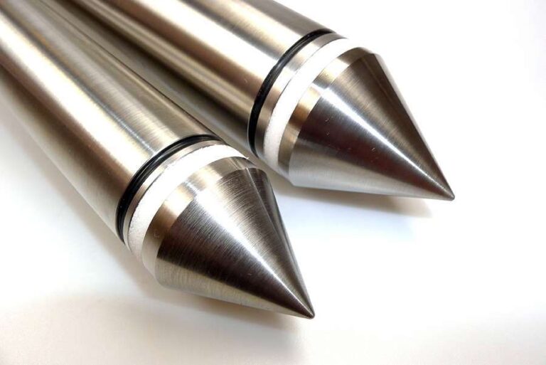 Close-up image of Gamma Cones for Cone Penetration Testing (CPT)