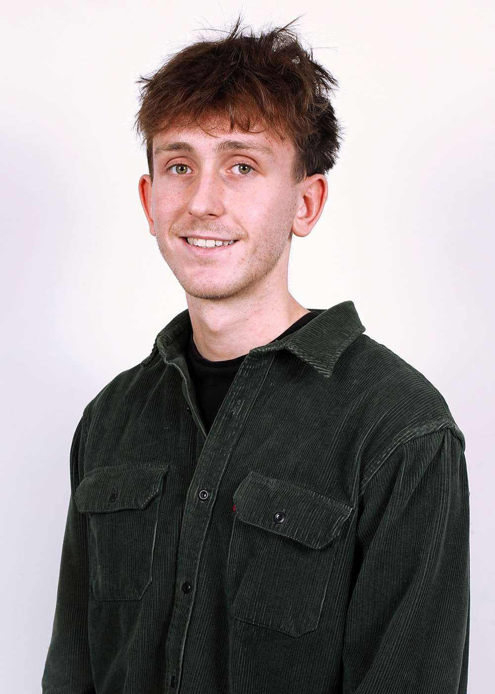 Head shot of Aidan, Project Researcher at 1st Line Defence