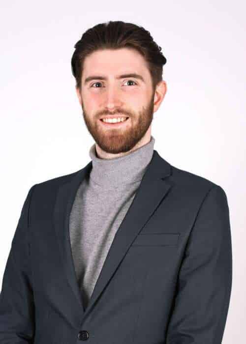 Head shot of Callum, Project Researcher at 1st Line Defence