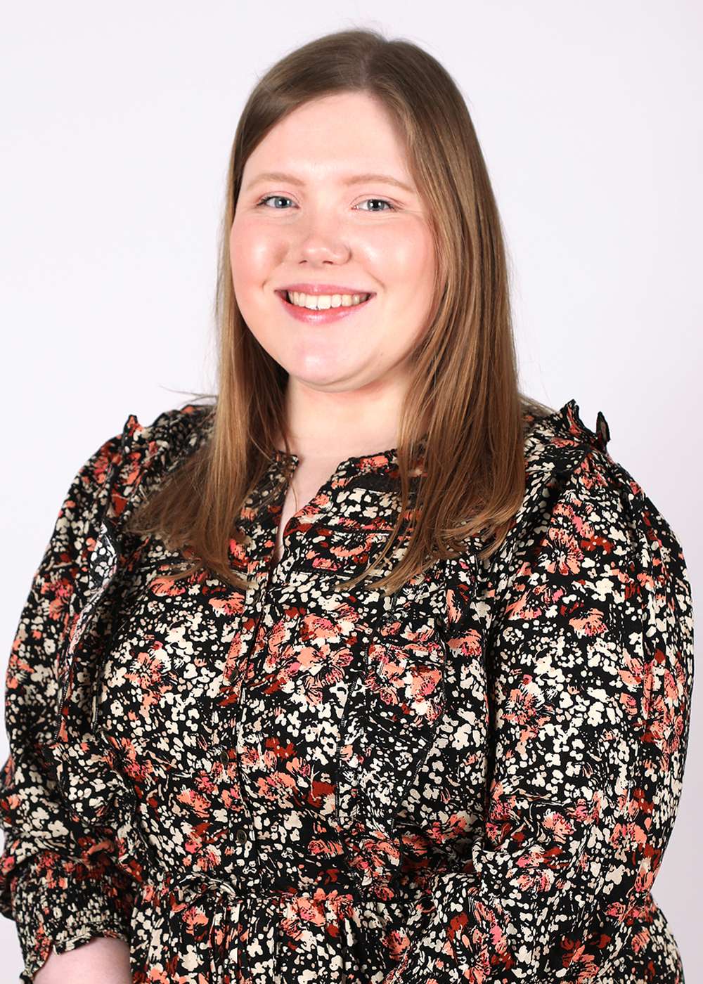 Head shot of Emily, Project Researcher at 1st Line Defence