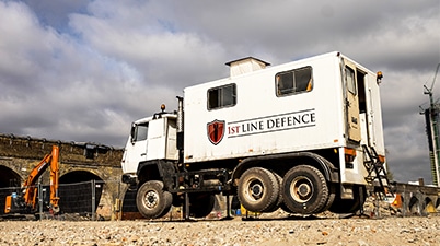 1st Line Defence conducting a UXO Services on a construction site in Central London