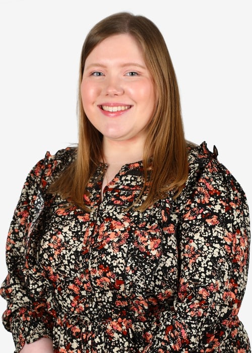 Headshot of Emily, Project Researcher at 1st Line Defence