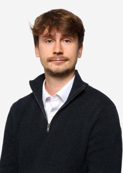 Headshot of Fred, Project Geophysicist at 1st Line Defence