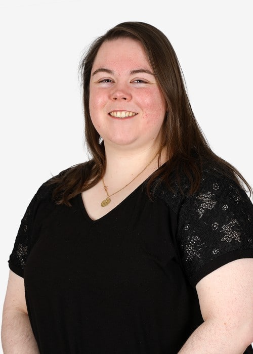 Headshot of Hannah, Project Researcher at 1st Line Defence