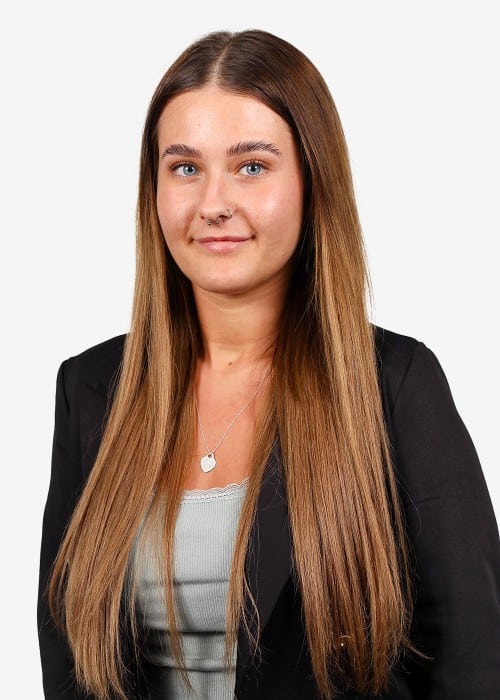 Headshot of Klara, Project Coordinator at 1st Line Defence